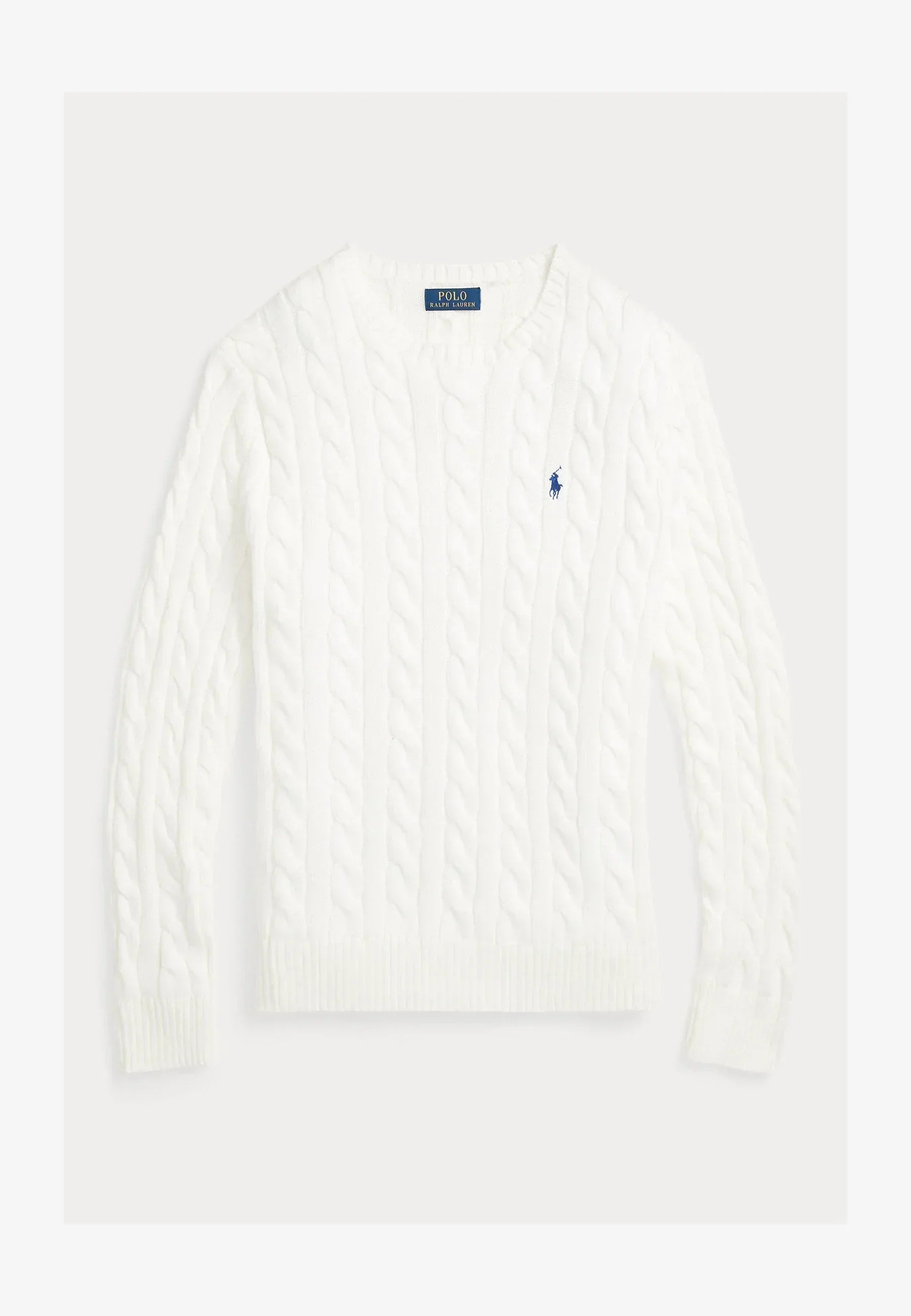 Ralph Lauren Cable-Knit Crew-Neck