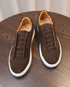 Softey Suede Low Sneakers - brun