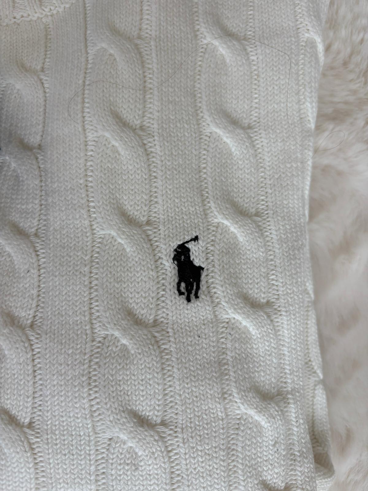 Ralph Lauren Cable-Knit Crew-Neck