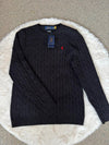 Ralph Lauren Cable-Knit Crew-Neck