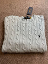 Ralph Lauren Cable-Knit Crew-Neck
