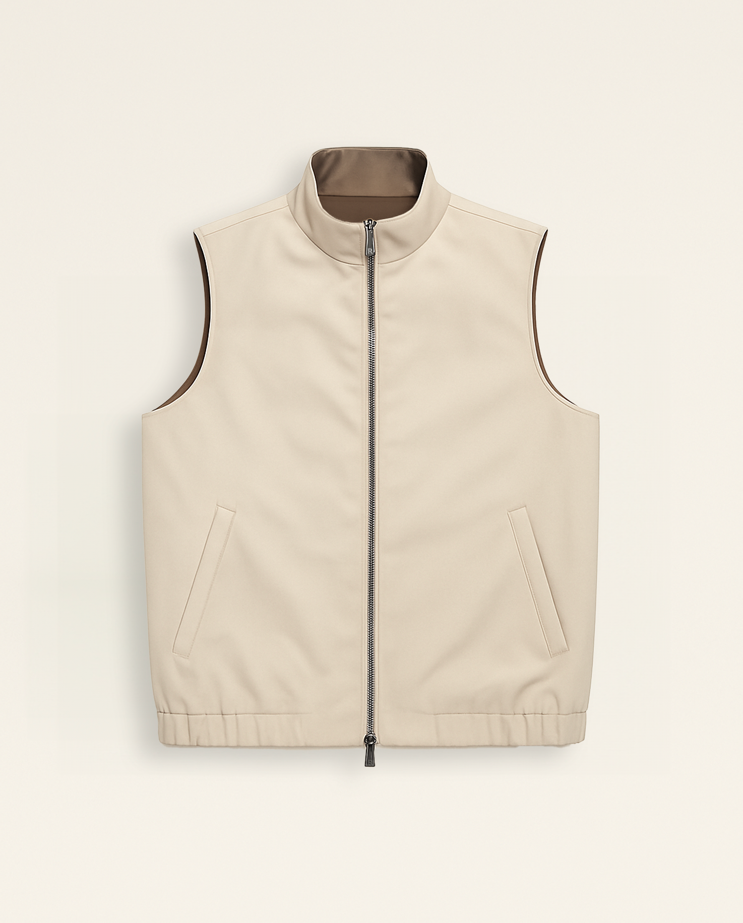 VÄNDBAR VÄST - EBONY/BEIGE