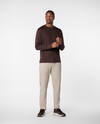 LYXIG L/S T-SHIRT - BRUN