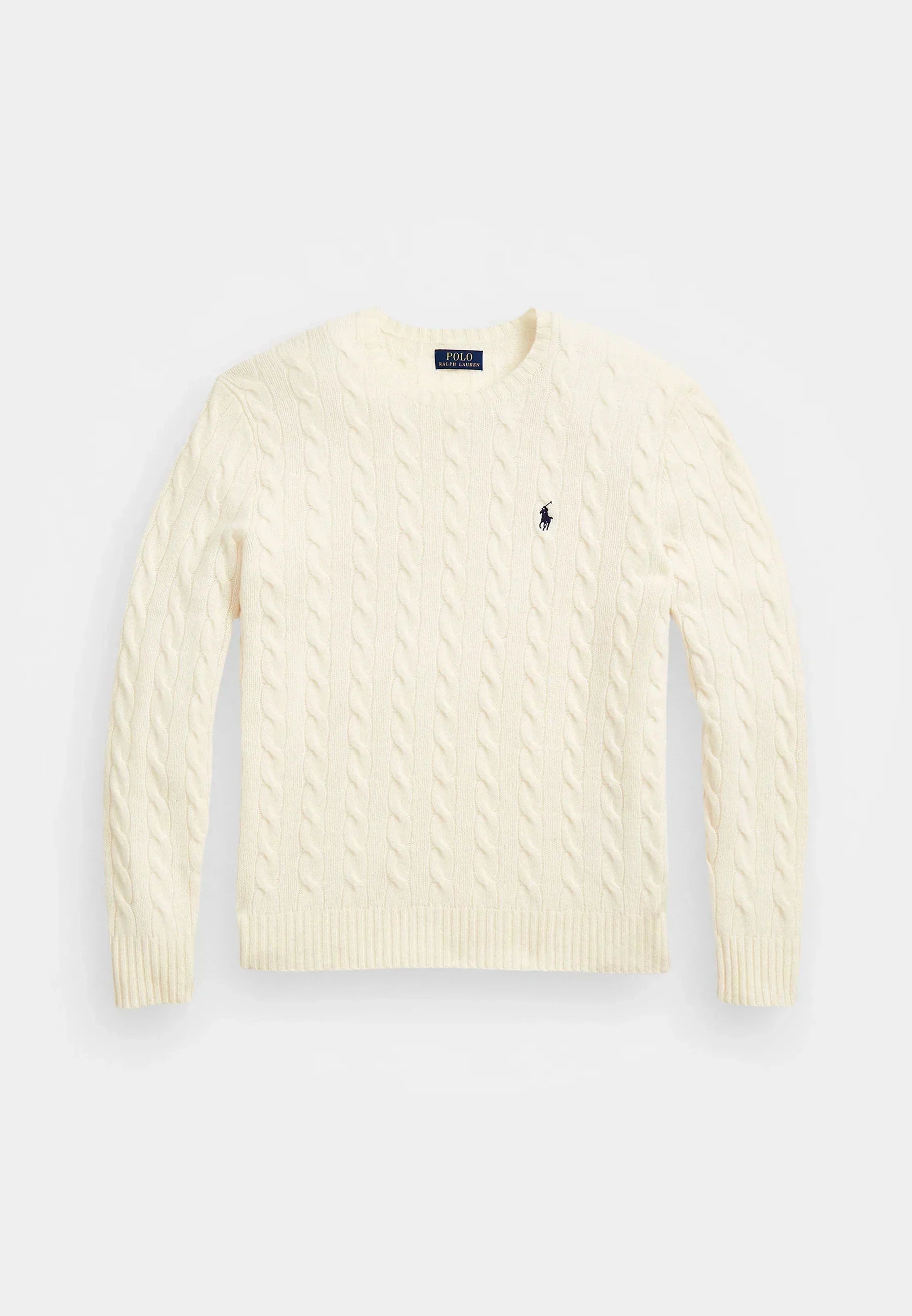 Ralph Lauren Cable-Knit Crew-Neck